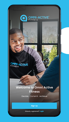 Android application Omni-Active® Fitness screenshort