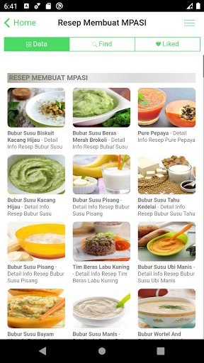 Resep Membuat Mpasi Screen 2