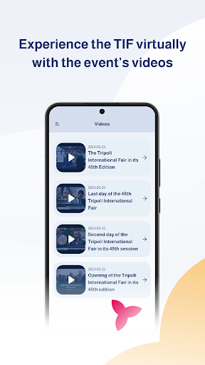 Android application Tripoli International Fair screenshort