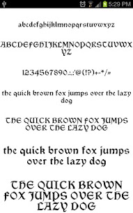 Goth Fonts for FlipFont For PC installation