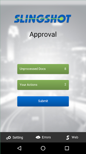 Slingshot Approval Screen 3