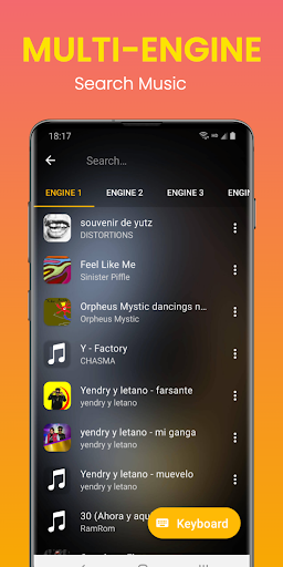 Android application Music Downloader Download Mp3 screenshort