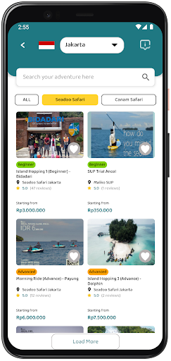 Tripwe - Adventure Marketplace Screen 2