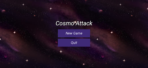 Android application Cosmo Attack screenshort