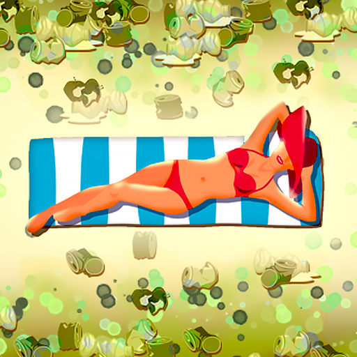 Clean the beach logo
