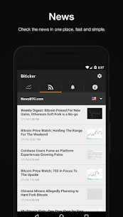 Biticker Pro Bitcoin Price Ripple Ethereum Apk app for Android 4