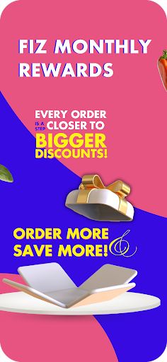 Fiz - Groceries in minutes Screen 2