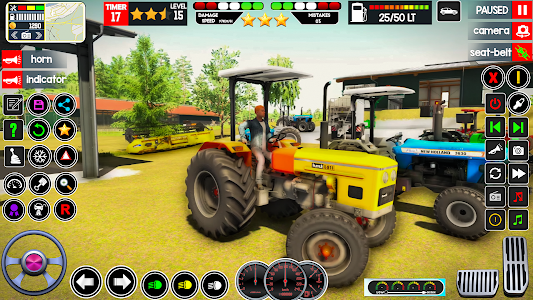 Village Tractor Driving Game Unknown