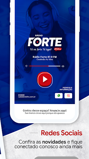 Radio Forte FM Screen 3