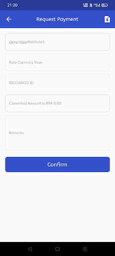 IBCCARGO Admin Screen 3