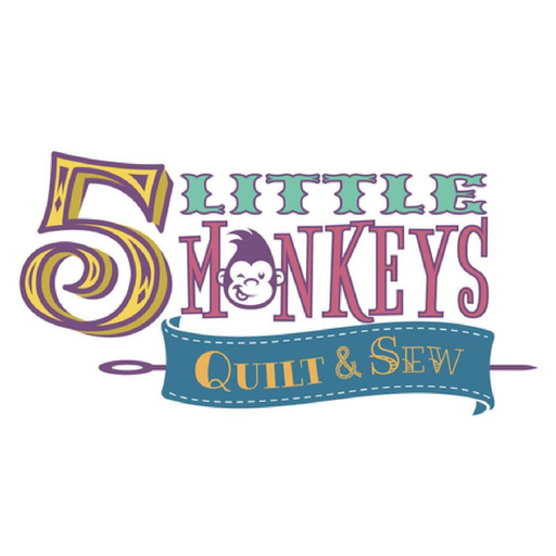 5 Little Monkeys Quilting logo