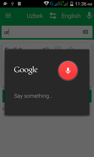 Uzbek English Dictionary