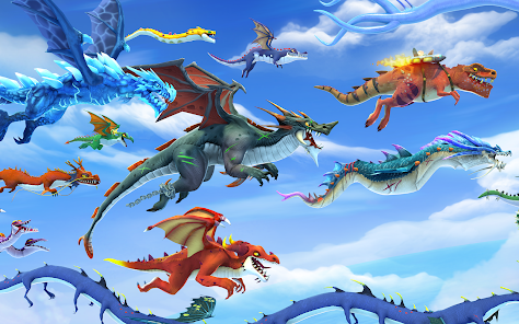 Hungry Dragon MOD APK v4.4 (Unlimited Money/Unlimited Gems) poster-9