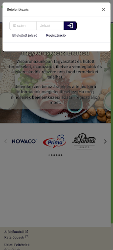 myBidfood.hu Screen 3