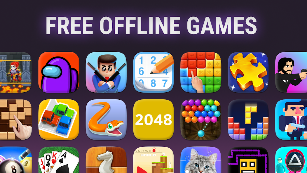 Games Offline MOD APK v3.00 (Tidak terkunci) Apkmody