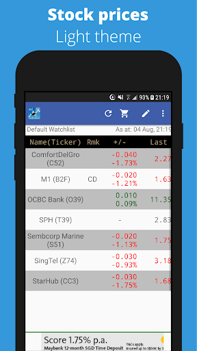 Anteprima dell'app