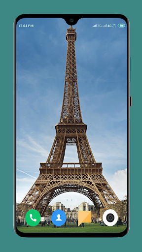 Android application Paris Wallpaper 4K screenshort