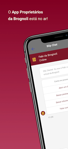 Android application Proprietários - Brognoli screenshort