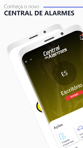 Android application Central de Alarmes screenshort