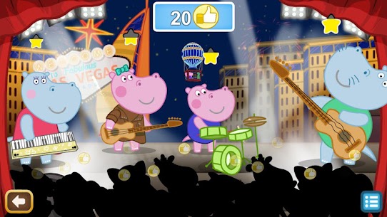 Queen Party Hippo: Music Games 4