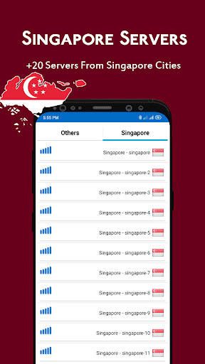 Singapore VPN Screen 3