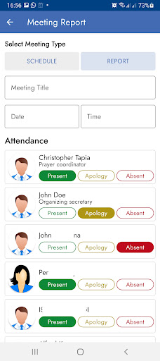 Android application Believers Discipleship Chapel screenshort
