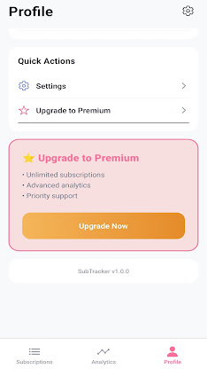 SubsTracker+ screenshot 3