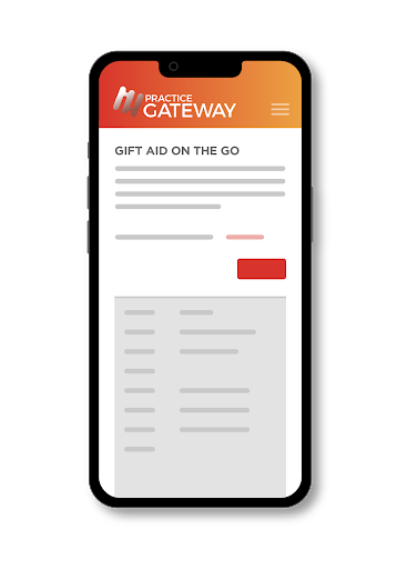 Practice Gateway Screen 2