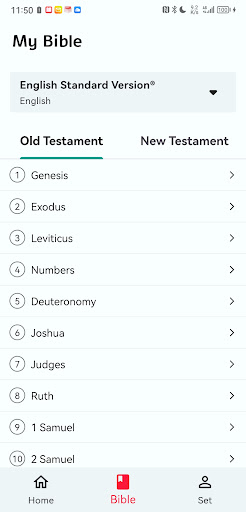 Android application Bible - Reading Audio Software screenshort