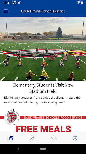 Android application Sauk Prairie School District screenshort
