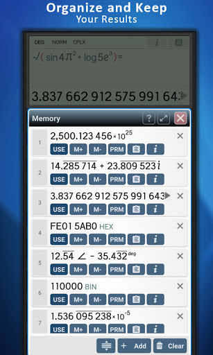 Champ Scientific Calculator Screenshot