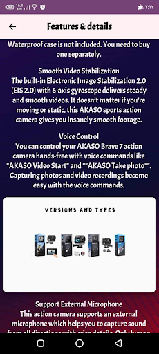 Akaso Camera Guide Screen 3