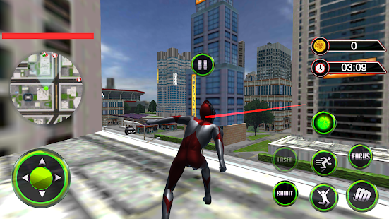 Ultra-man City Flying Hero 1.1 APK screenshots 22