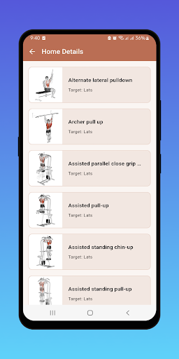 Daily Workout Coach Screen 2