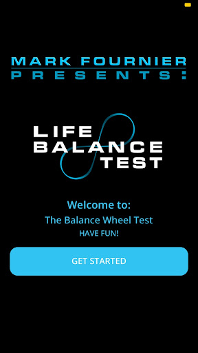 Life Balance Test Screen 2