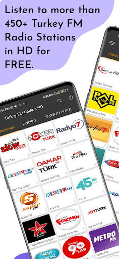 Android application Turkey FM Radios HD screenshort