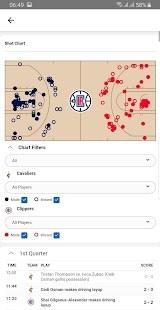 NBA Live Streaming Capture d'écran