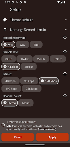 ARS: Audio Recorder Studio Screen 2