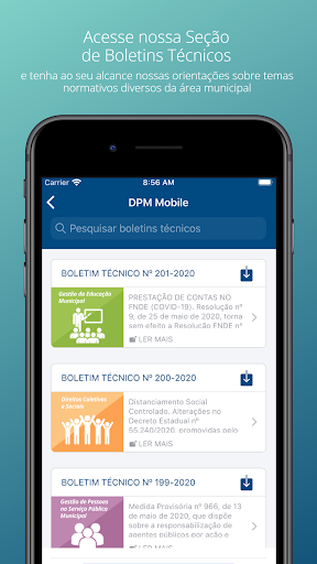 DPM Mobile Screen 2