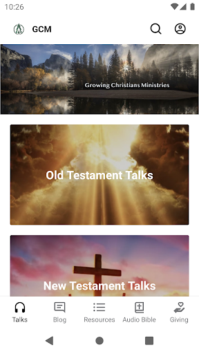 Android application Growing Christians Ministries screenshort