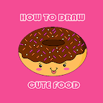 Cover Image of Download How To Draw Cute Kawaii Food  APK