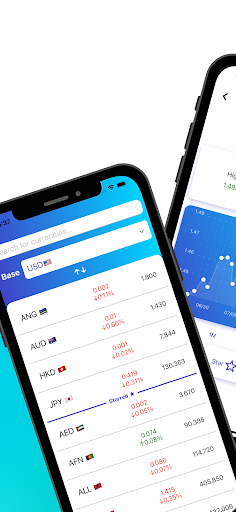 Android application Exchange Rate Monitor screenshort
