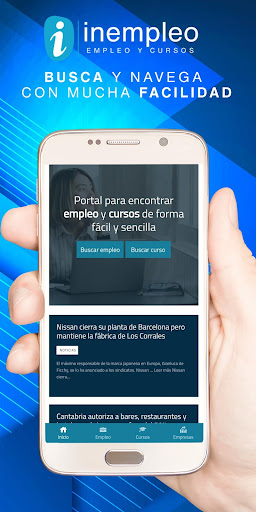 Android application INEMPLEO - Empleo en Cantabria screenshort