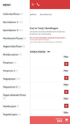 Fast and Tasty i Bandhagen Screen 2