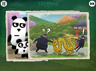 Obrázek 11 3 Pandas in Japan : Adventure  android