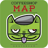 Coffeeshop Map Amsterdam icon