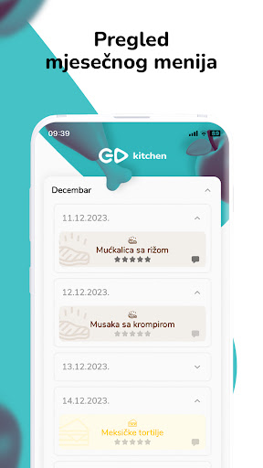 GoKitchen Screen 2