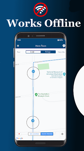 Screenshot of Newport, RI: GPS Driving Guide
