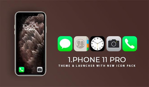 Android application IPhone 11 Pro Launcher screenshort