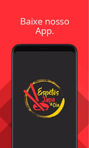Android application Espetos Japa & Cia screenshort